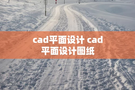cad平面设计 cad平面设计图纸