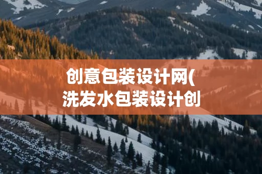 创意包装设计网(洗发水包装设计创意)