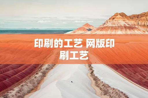 印刷的工艺 网版印刷工艺