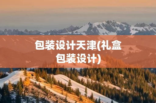 包装设计天津(礼盒包装设计)
