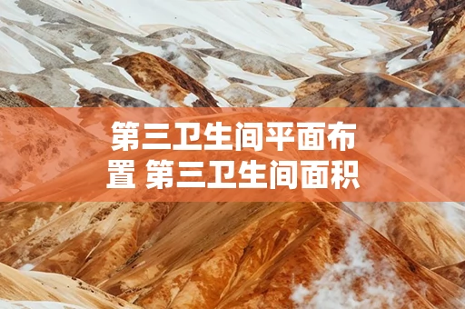 第三卫生间平面布置 第三卫生间面积要求